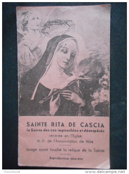 LIVRET De PRIERES à "SAINTE RITA DE CASCIA - La Sainte Des Cas Impossibles Et Désespérés" - Godsdienst & Esoterisme