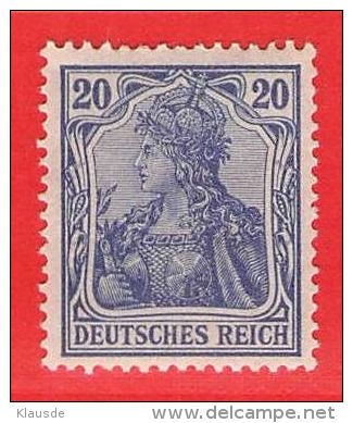 MiNr.87II.ax Xx Deutschland Deutsches Reich - Unused Stamps