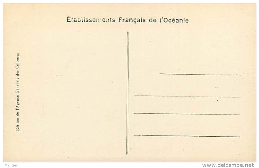 -depts Div.-ref-EE981 - Ets Français De L Oceanie - Tahiti - Papetee - Panorama - Carte Bon Etat - - Polynésie Française