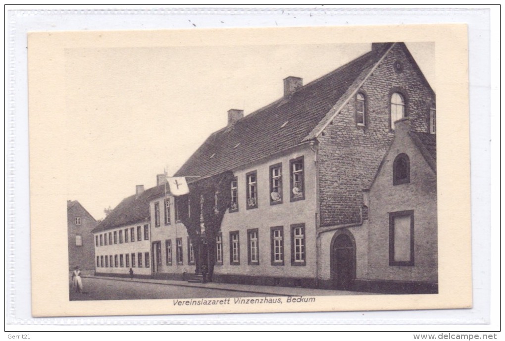 4720 BECKUM, Vereinslazarett Vinzenzhaus - Beckum