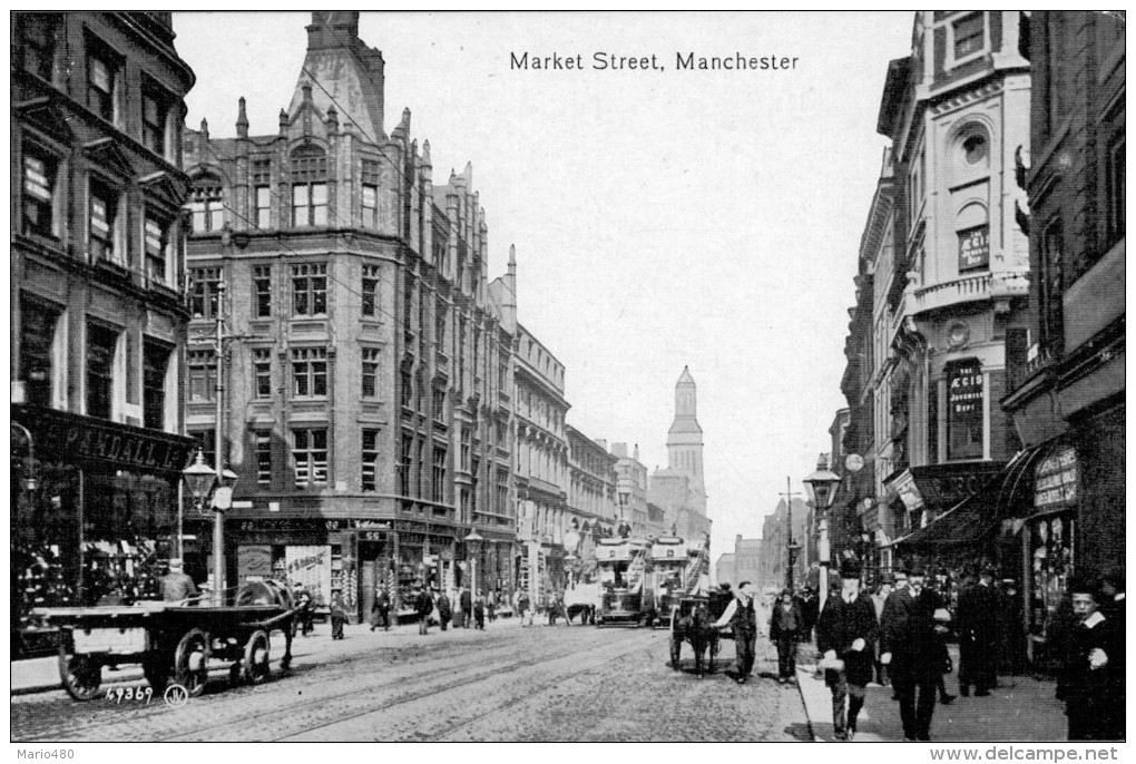 MARKET  STREET    MANCHESTER      (NUOVA) - Manchester