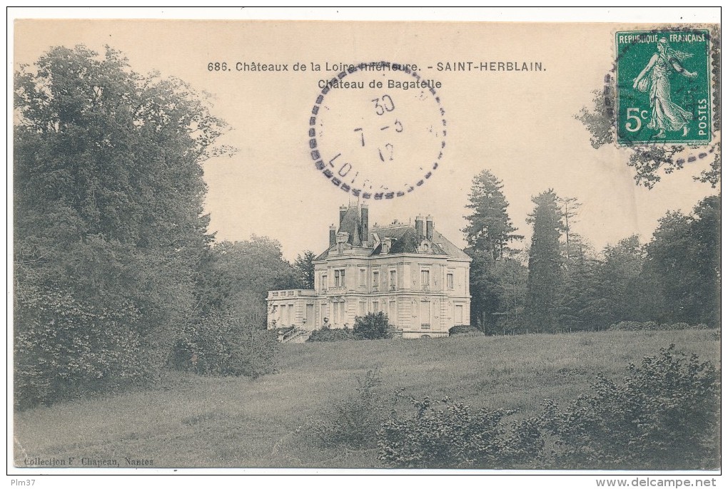 SAINT HERBLAIN - Chateau De Bagatelle - Saint Herblain