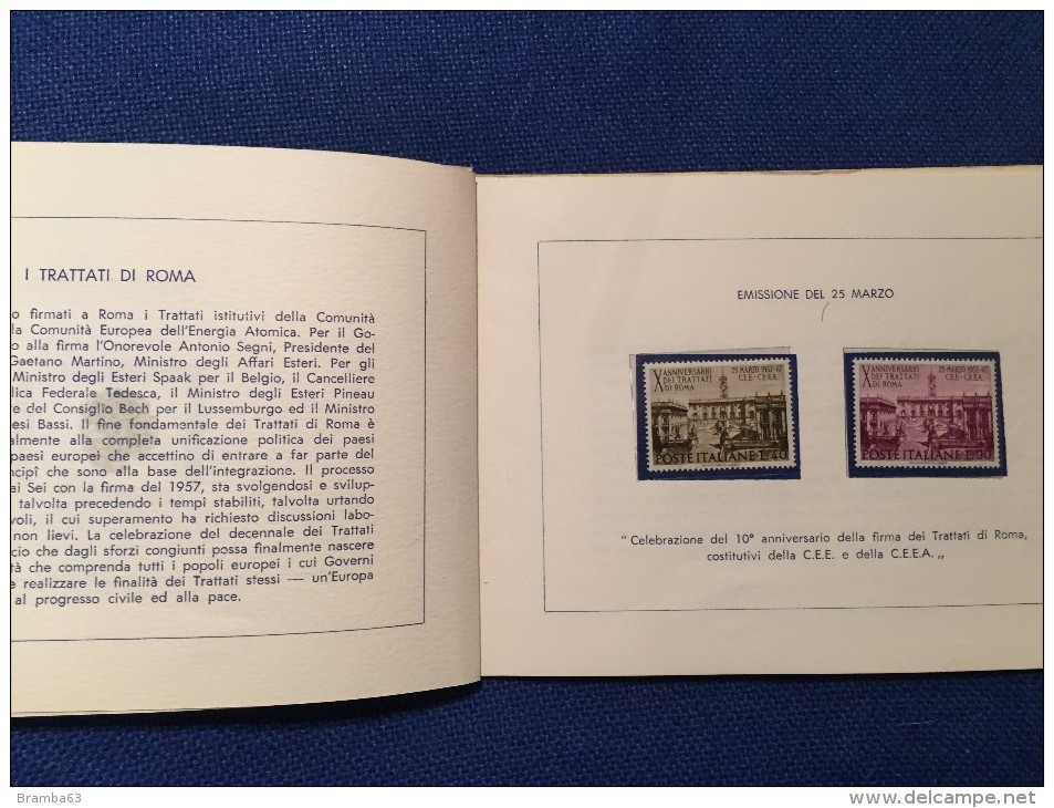 1967 Libretto Francobolli Emessi Amministrazione Postale Italiana - Completo Nuovo - Full Years