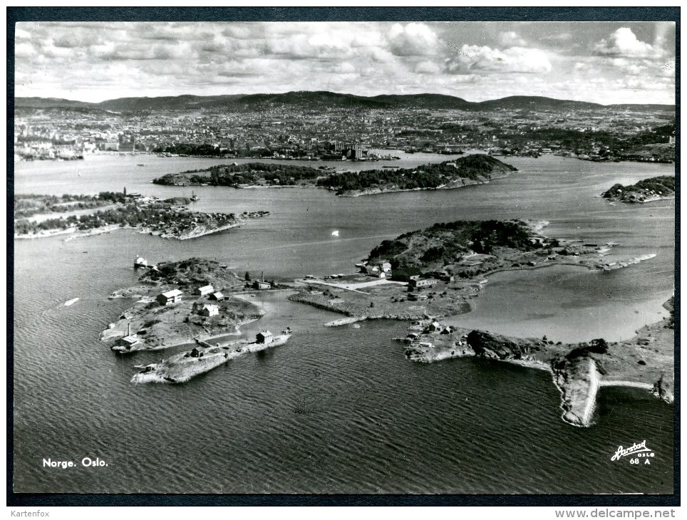 Oslo, Fjord, Ca. 1960, Harstad - Norwegen