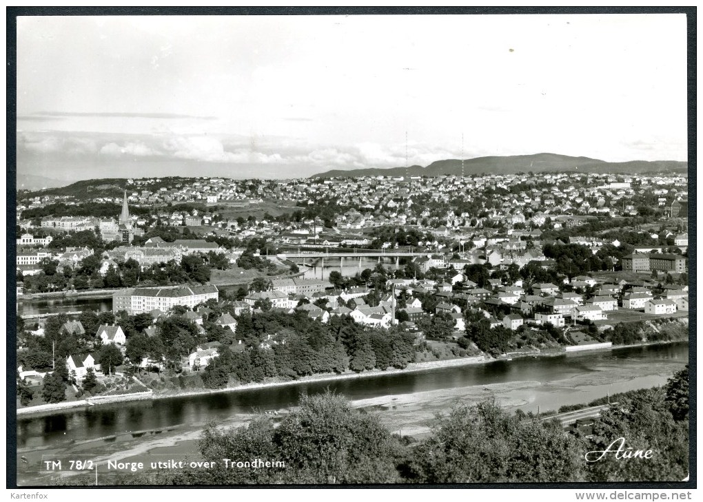 Trondheim,  Ca. 1960, Sor-Trondelag, Knut Aune - Norwegen