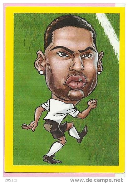 Sticker - Soccer - Brazuka 2014., Croatia - No. 100 - Darren Bent - Altri & Non Classificati