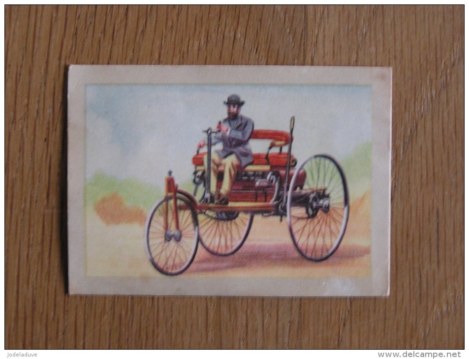 BENZ Chromo N° 3 Rétrospective De L´ Automobile Auto Chocolat Jacques Eupen Trading Card Chromos Vignette - Jacques