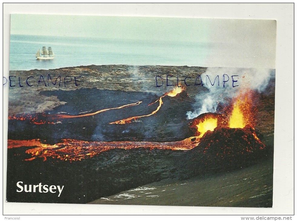 Islande. Volcan. The Surtsey Eruption 1963 - Islande