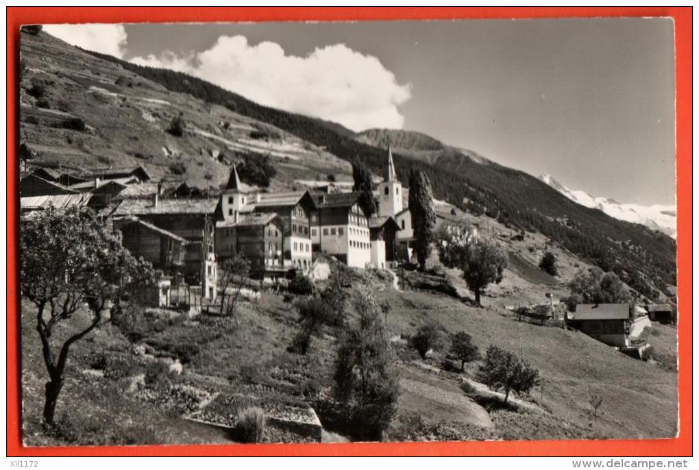 PCD-16  St.-Martin Et Dent Blanche, Val D'Hérens. Cachet Touristique Sion 1966 - Saint-Martin