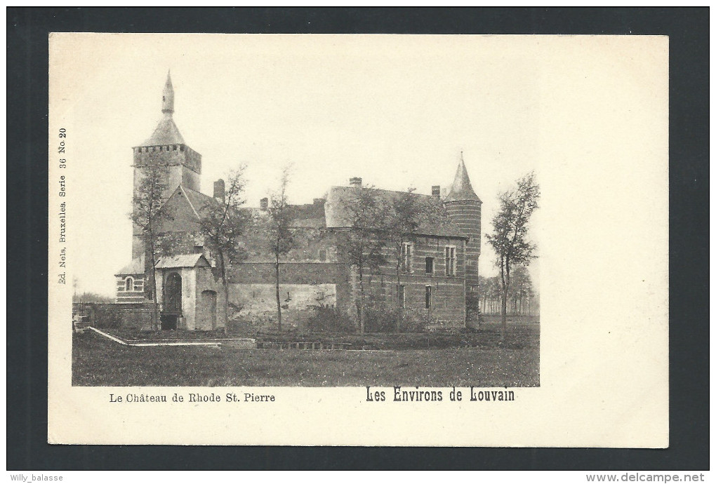 CPA - Environs De Louvain - Château De RHODE ST PIERRE - Nels Série 36  N° 20   // - Holsbeek