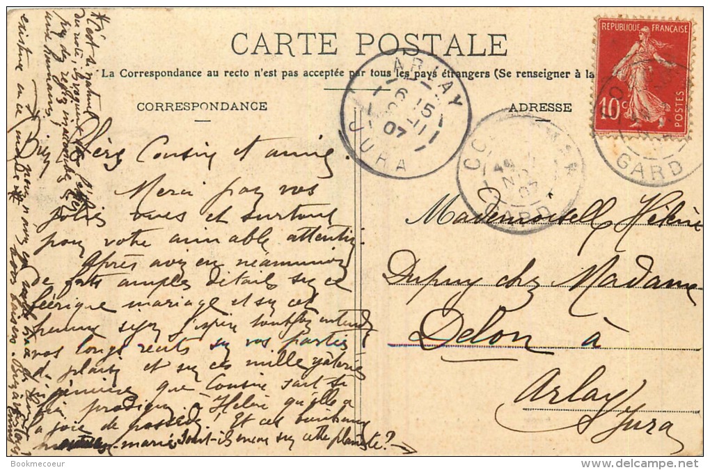 30 SOMMIERES INONDATIONS  Du 26 Septembre 1907  "foudre De 120 Hectolitres  Emporté Par Les Eaux - Sommières