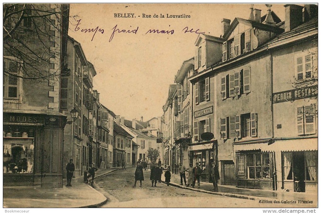 01  BELLEY  Rue De La Louvatière - Belley