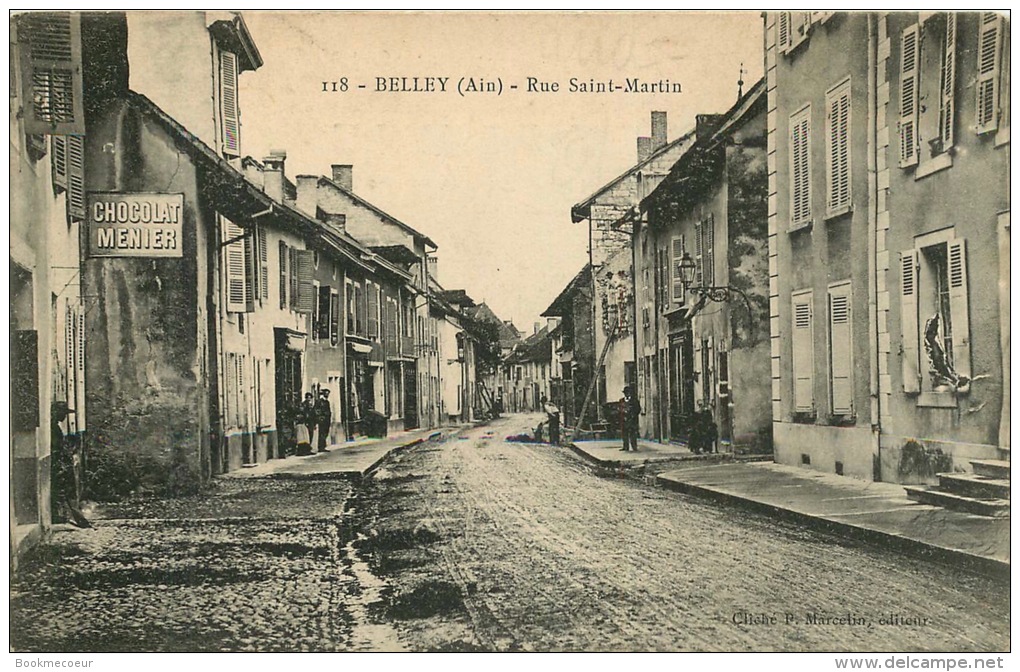 01  BELLEY   Rue Saint MARTIN - Belley