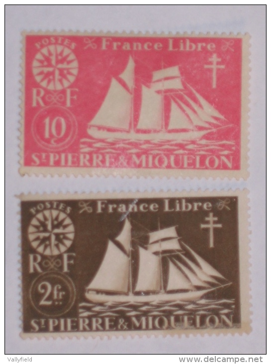 ST-PIERRE & MIQUELON  1942  LOT# 9 - Neufs