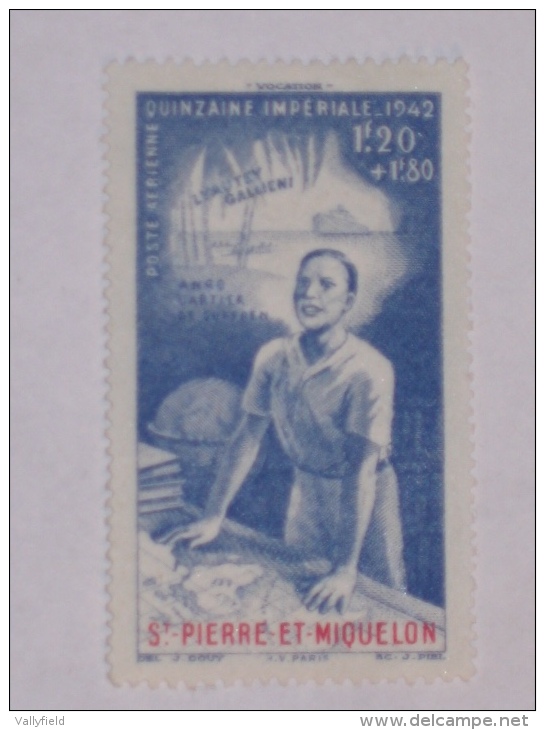 ST-PIERRE & MIQUELON  1942  LOT# 11 - Ongebruikt