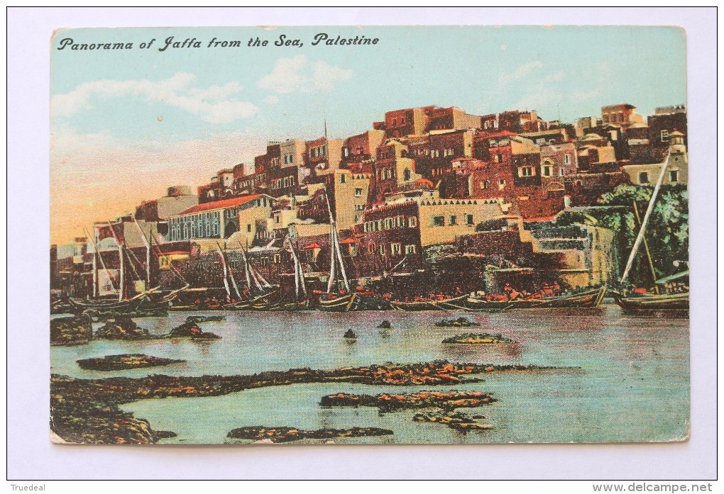 Panorama Of Jaffa From The Sea, Palestine - Palestine