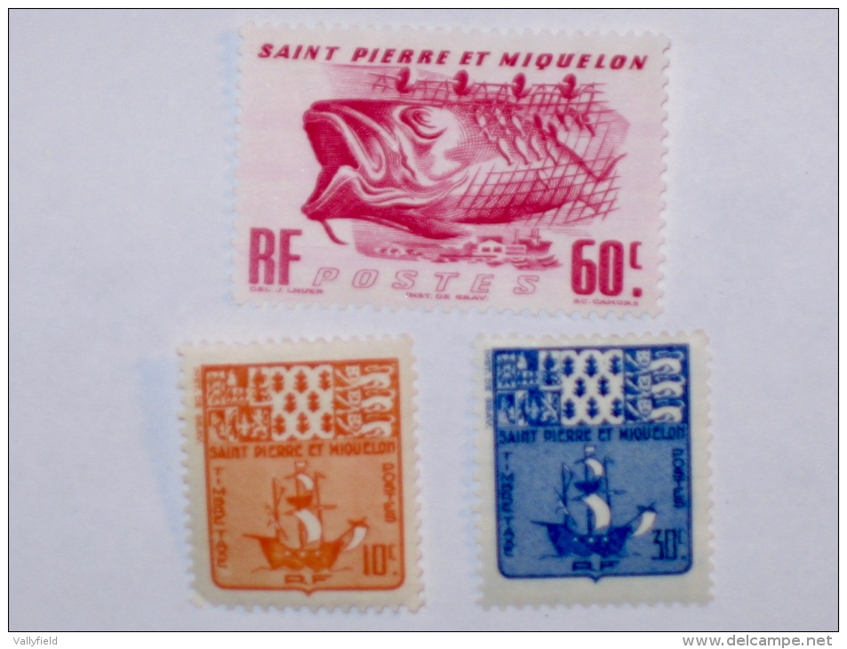 ST-PIERRE & MIQUELON  1947  LOT# 14 - Neufs