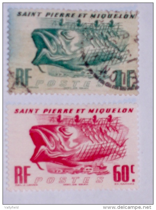 ST-PIERRE & MIQUELON  1947  LOT# 15 - Unused Stamps