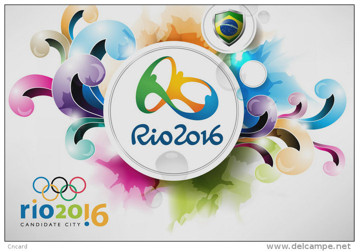 [T59-041 ]  2016 Rio De Janeiro Summer Olympic Games , China Pre-stamped Card, Postal Stationery - Estate 2016: Rio De Janeiro