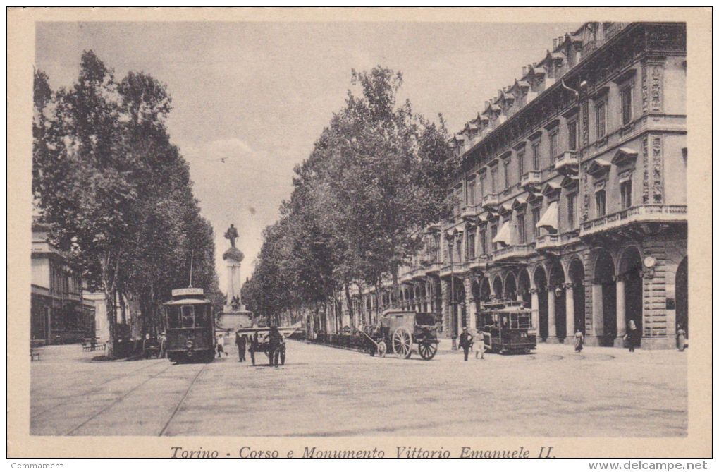 ITALY -  TORINO. TRAM - Places