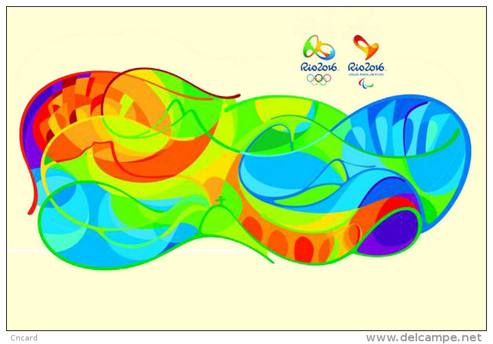 [T59-045 ]  2016 Rio De Janeiro Summer Olympic Games , China Pre-stamped Card, Postal Stationery - Eté 2016: Rio De Janeiro