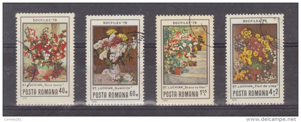 1979 - Expo Philatelique  Michel No 3619/3622 Et Yv No 3187/3190 - Gebraucht