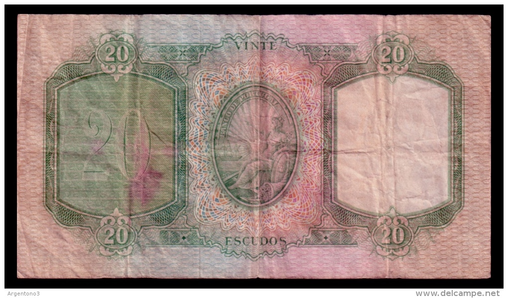 Portugal 20 Escudos 1951 P.153a F - Portugal