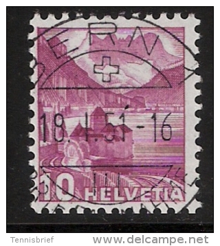 Ausg. 1936, 10 C. Rollenmarke, Fr. 30.- , #5188 - Rollen