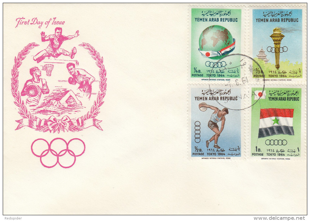 OLYMPISCHE SPIELE-OLYMPIC GAMES, TOKYO - 1964, Special Cover/postmark/stamps !! - Summer 1964: Tokyo