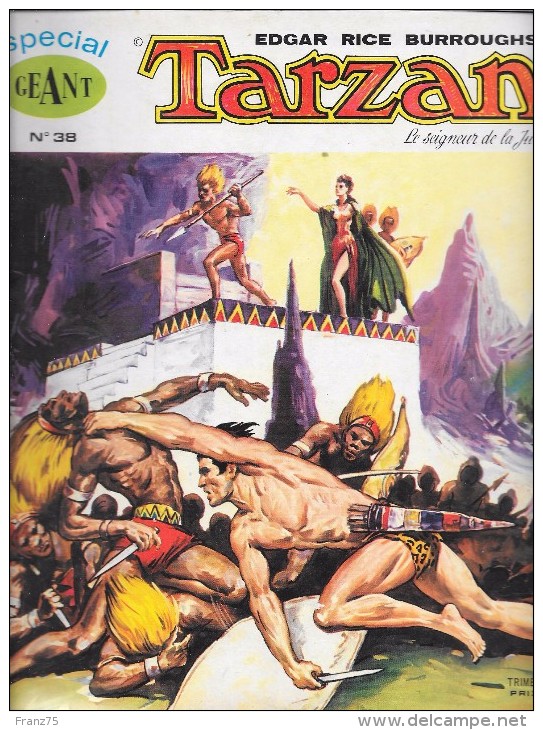 TARZAN Spécial Géant N°38-Sagedition-1978 (scans)--TBE - Tarzan