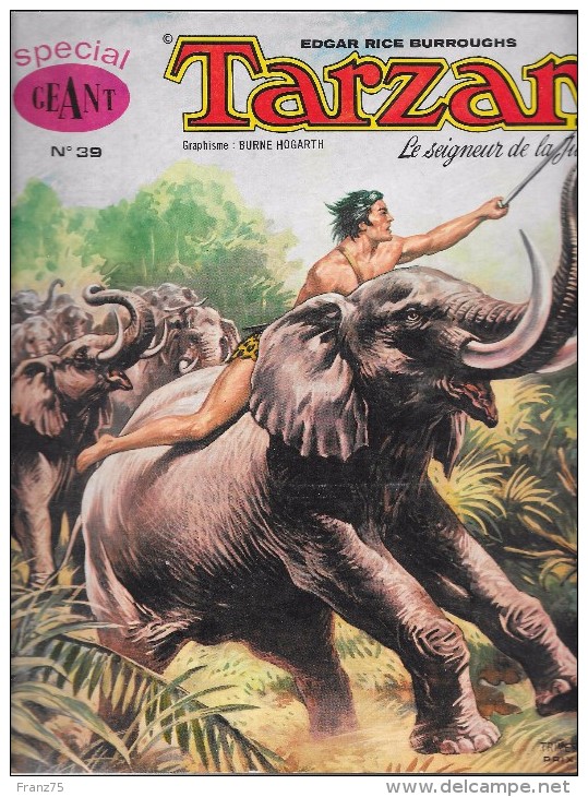 TARZAN Spécial Géant N°39-Sagedition-1979 (scans)--TBE - Tarzan