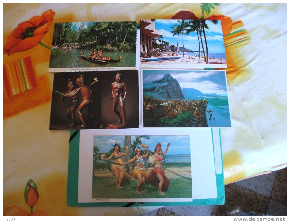 Hawai Lot De 5 Cartes - Autres & Non Classés