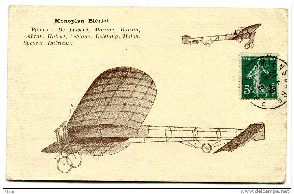 AVIATION - 1914-1918: 1ère Guerre