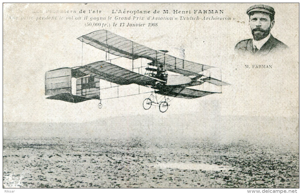 AVIATION - 1914-1918: 1ère Guerre