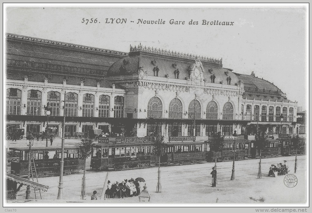 LYON - NOUVELLE GARE DES BROTTEAUX- SUPERBE - Other & Unclassified