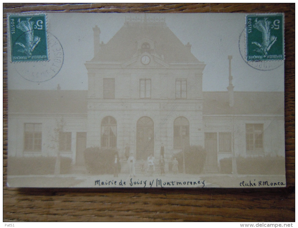 95 - Soisy Sous Montmorency : CP-Photo - Mairie - Soisy-sous-Montmorency