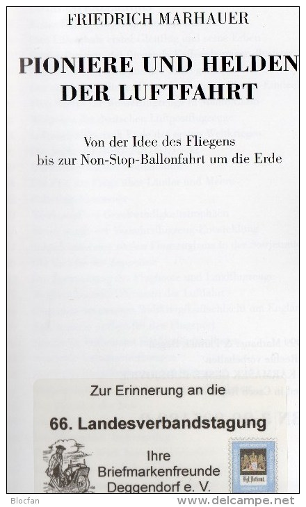 Marhauer:Pioniere Der Luftfahrt 1999 Plus BRD 1543+Block 24 O 25€ Otto Lilienthal 1991 Bloc Ms Airmails Sheet Bf Germany - Technical