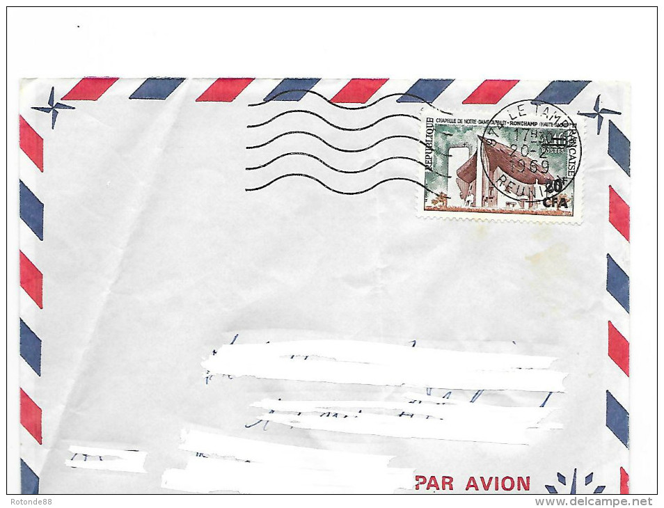 LLETTRE REUNION   Aff CFA Chapelle Ronchamp - Other & Unclassified