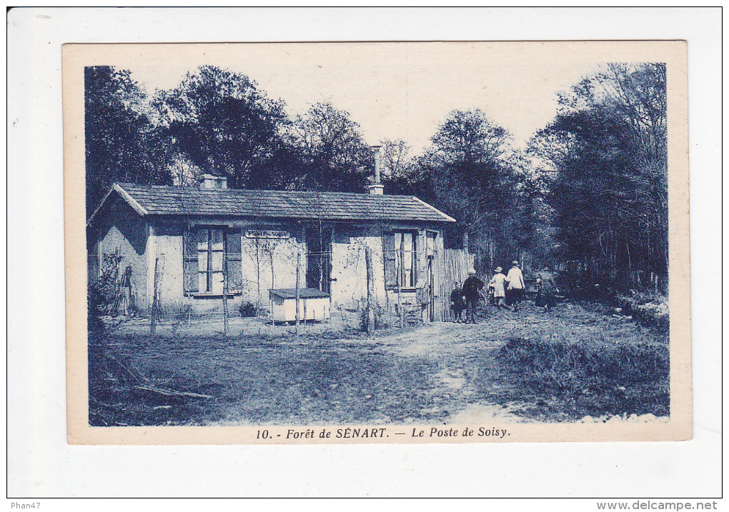 SENART (91-Essonne). Forêt De Sénart, Le Poste De Soisy, Maison Forestière, Ed. Photo-Edition 1910 Environ - Sénart