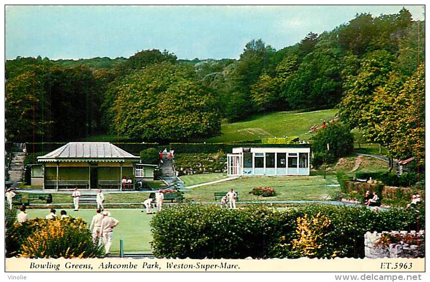 A-16 4233 : BOWLING GREENS ASHCOMBE PARK WESTON SUPER MARE - Weston-Super-Mare