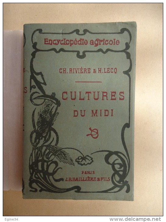 Encyclopédie Agricole - Ch.Rivière & H. Leco - Cultures Du Midi, Algérie, Tunisie, Maroc - 1917 - - Encyclopaedia