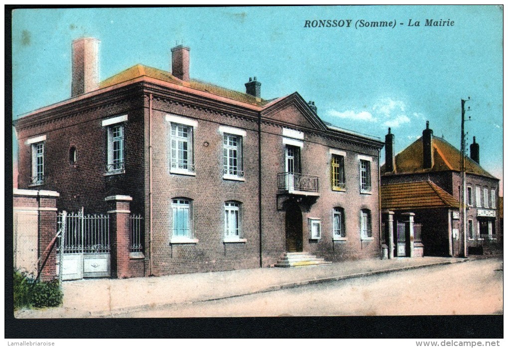 80, RONSSOY, LA MAIRIE - Autres & Non Classés