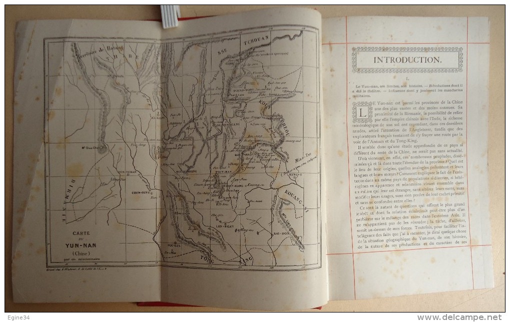 Société De Saint-Augustin  - M. Pourias - La Chine Huits Ans Au Yun-Nan - 1892 - Illustré - Carte - 1801-1900