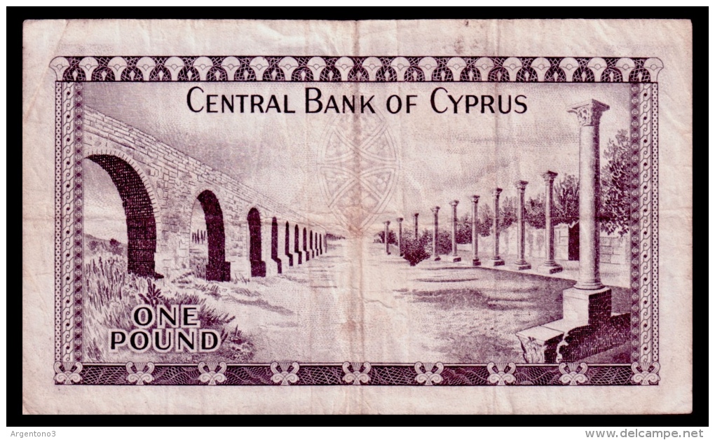 Cyprus 1 Pound 1972 F - Zypern