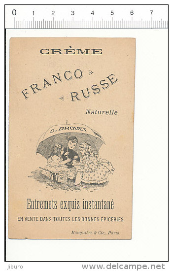 Chromo Pub Crème Franco-Russe - De Féraudy - Comédie Française // BIM 01/1 - Lu