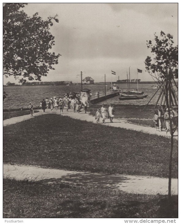 ALTE POSTKARTE OSTSEEBAD HEILIGENHAFEN ANLEGEBRÜCKE DER KURHAUSFÄHRE Fähre Cpa AK Postcard Ansichtskarte - Heiligenhafen