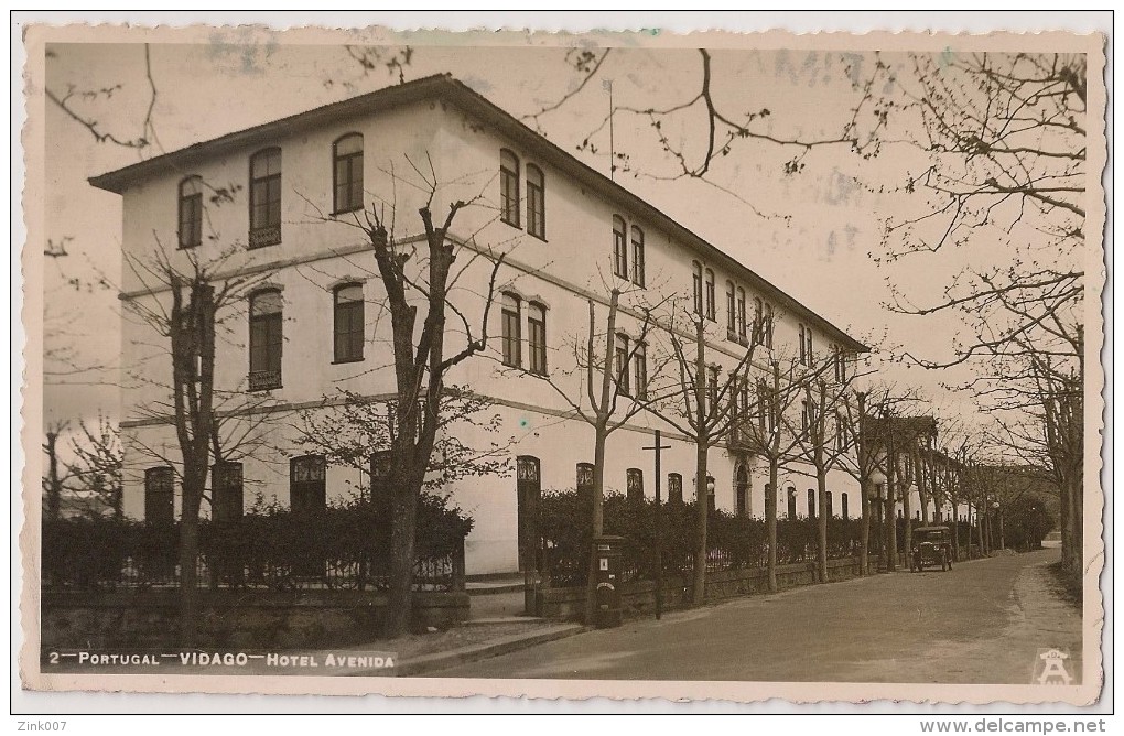 Postal Portugal - Vidago - Hotel Avenida - CPA - Carte Postale - Vila Real