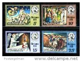 SWAZILAND, 1974, Mint Never Hinged Stamps, Christmas, 306-309 ,#6651 - Swaziland (1968-...)