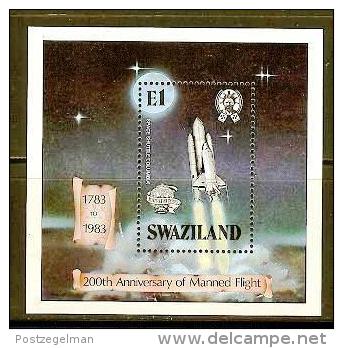 SWAZILAND, 1984, Mint Never Hinged Block Nr 9, Olympic Games, 458-461, F2336 - Swaziland (1968-...)