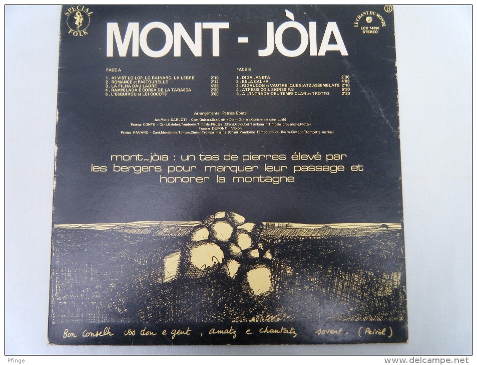 Mont-Joia / Cant E Musica De Provenca / XIIème-XXéme - World Music